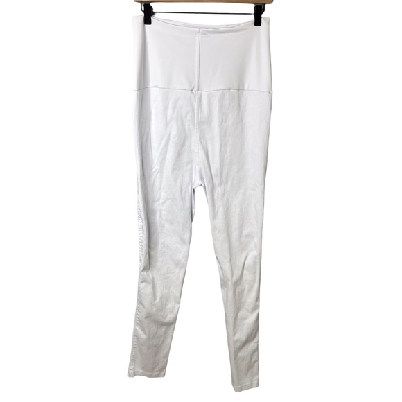 Preggo Leggings Moto Jeans Leggings White Size XL Maternity Skinny Jeans - Picture 5 of 7